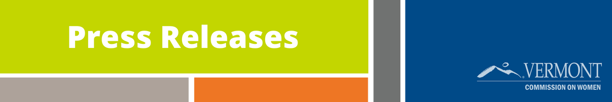 Blocks of color, logo, and title, Press Releases