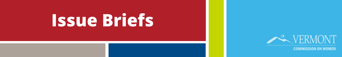 Blocks of color, logo, and title, Issue Briefs