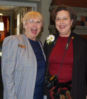 Rep. Cole and VCW Chair Marcia Merrill